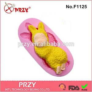 2015 alibaba china wholesale baby shape silicone for gypsum mold