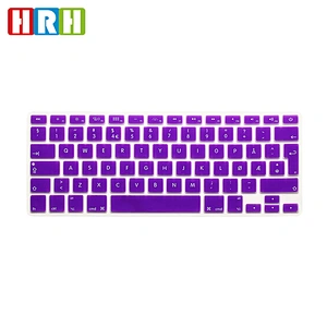 buy laptop in italy Wholesale norwegian Colored silicone keyboard  Protector Laptop  for Macbook Pro 13