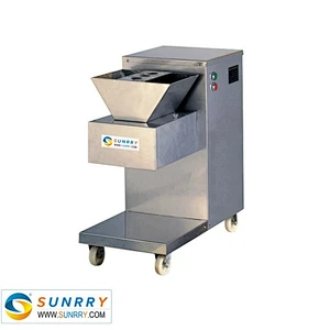 Stainless Steel 250es-10 Vertical Fresh Meat Slicer and Meat Cutter Machine for Home and Restaurant