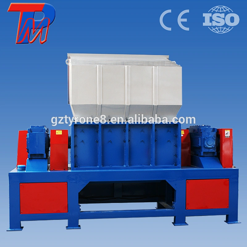 Double shaft crushing machine  220mm rotator diameter industrial cardboard shreder