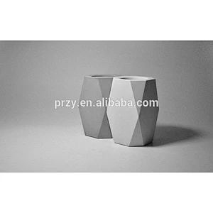 S9146 Flower pot molds Silicone Vase mold silicone cement pen holder mould Concrete pen container mould