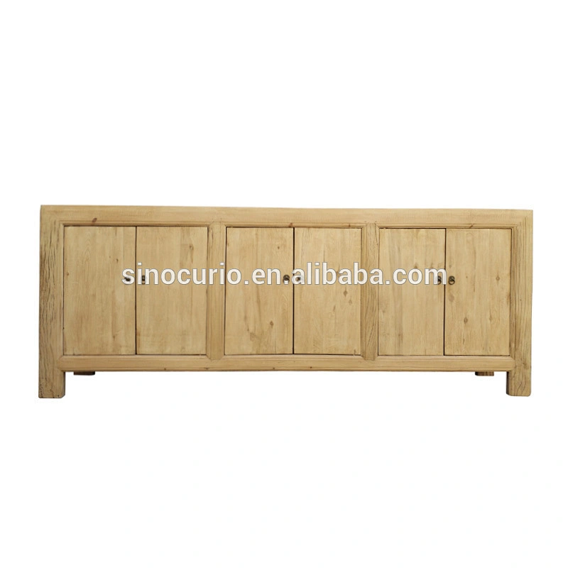 2018 rustic wood kitchen cabinet antique buffet sideboard