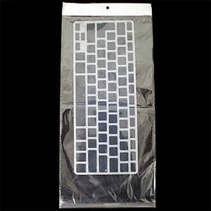 Accept Customized Logo Retail Packing for MacBook keyboard dust cover waterproof protector