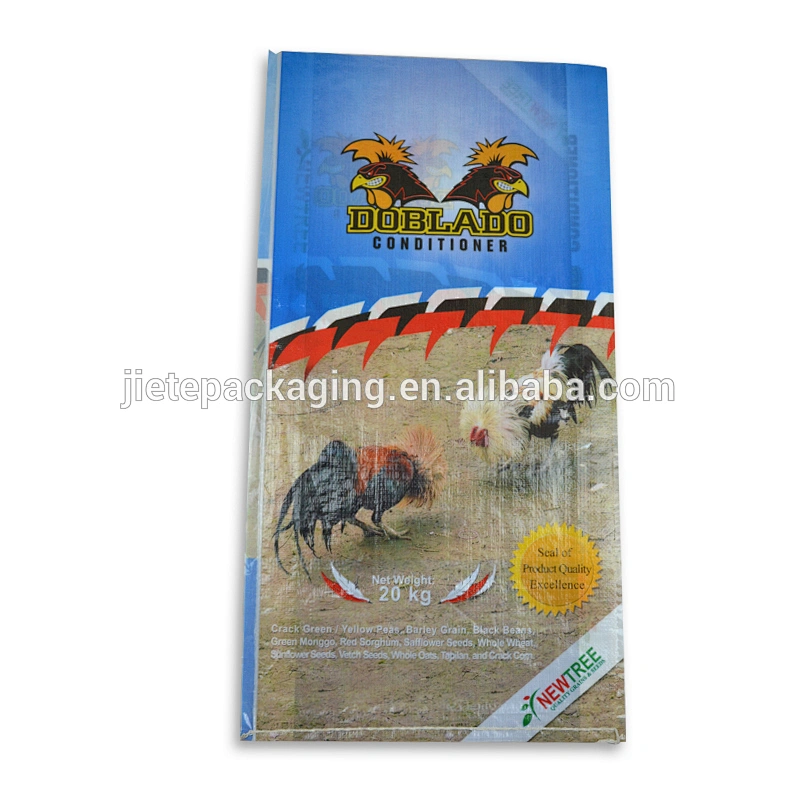 Professional manufacture 20kg poultry pp woven feed packing bag