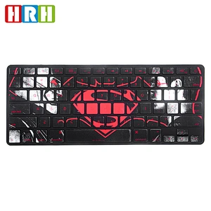 Online Retail Store Durable Anime Design odm oem Laptop Silicone Keyboard Skin for macbook air keyboard 13 Cover US Version