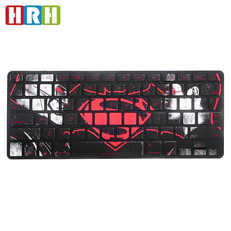 Online Retail Store Durable Anime Design odm oem Laptop Silicone Keyboard Skin for macbook air keyboard 13 Cover US Version