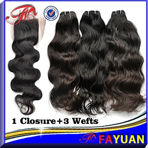 weaving virgin peruvian hair closure pack aliexpress 100% human hair closure
