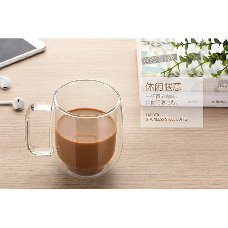 High Quality 350 Ml Heat Resistance Tea Cup With Customized Logo For Home Hotel