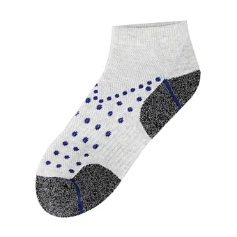 custom design wholesale unisex cotton running ankle socks sport