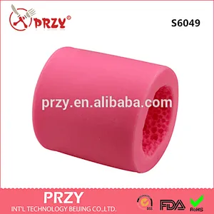 Bubble shape silicone mold for soap cylinder-shaped silicone mold