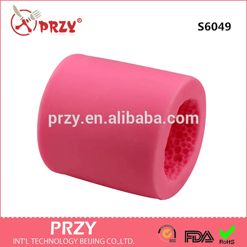 Bubble shape silicone mold for soap cylinder-shaped silicone mold