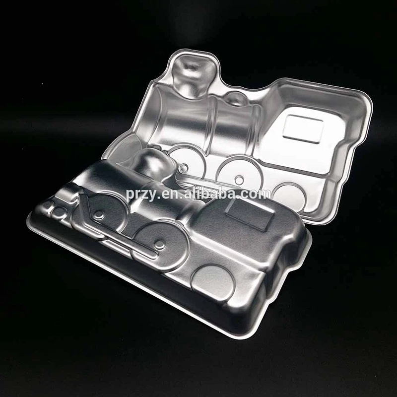 Train Shaped Metal Cake Molds,Aluminum.Alloy Baking pan for cake making