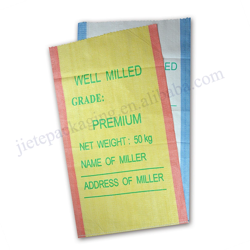 Factory supply cheap plastic pp woven bag for 25kg wheat flour