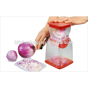 kitchenware Manual S/S vegetable tomato onion food cutter chopper