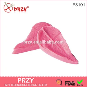 F3101 PRZY Leaf silicone cake mold silicone materials in line with United States FDA quality and color can be customized