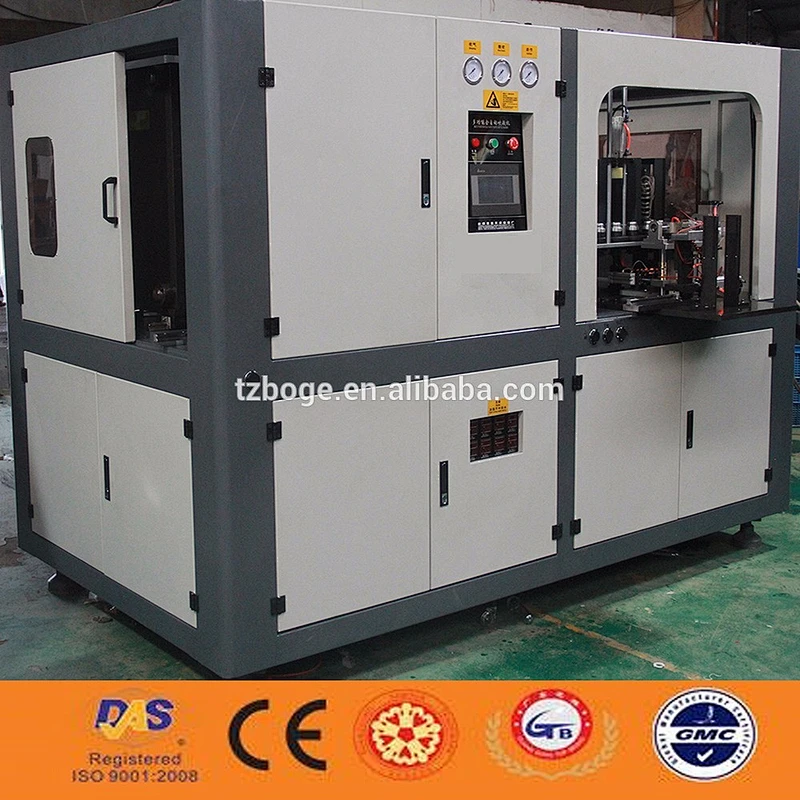 Low price PET round bottle extrusion blow moulding machine, detergent bottle blowing machine