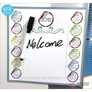 wholesale calendar dry erase fridge magnet writing board for china factory