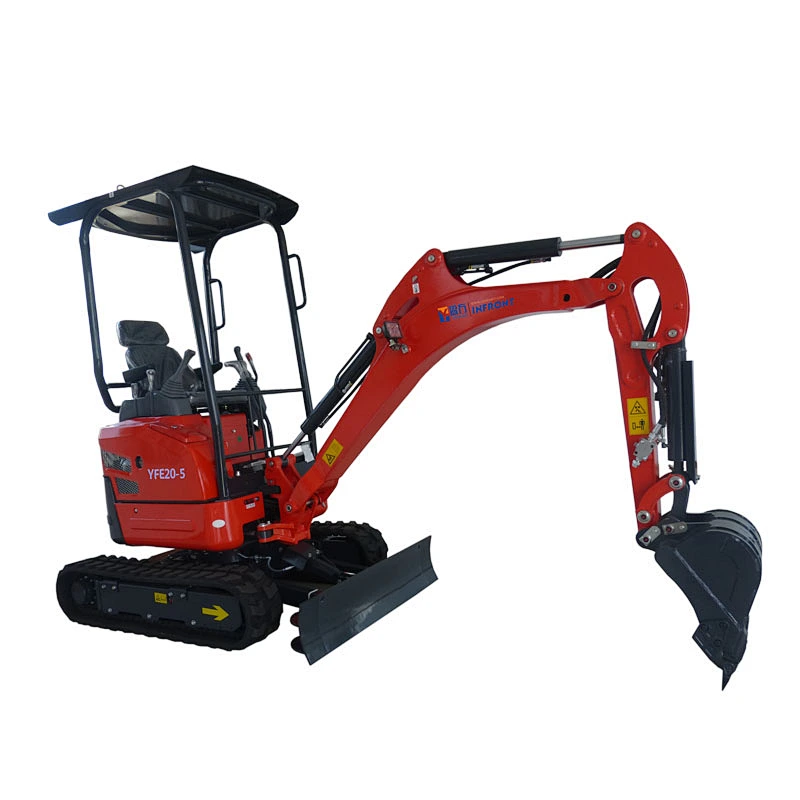 CE certificate high-quality  small excavator YFE20-5 popular in Europe and America