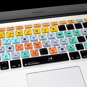 OEM Products studio one hotkeys keyboard skin Hot key Dust-proof Russian Laptop Keyboard Custom Skins For Mac Book Pro 13