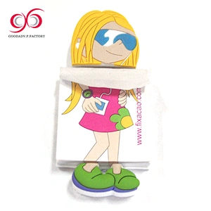 GOODADV supplies promotional fridge magnet note pad