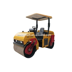 3000kg Hydraulic Double Drum Vibratory Rollers with best price