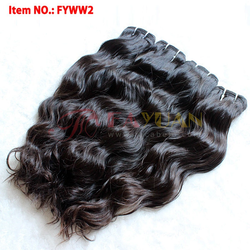 Hot sales top quality unprocessed virgin wet and wavy indian remy hair weave