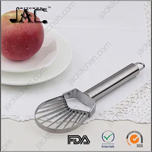 Kitchen Ware Flexible Stainless Steel Pp Avocado Cutter Tool