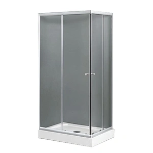 6mm Tempered Glass Sliding Shower Enclosure Mini Simple Shower