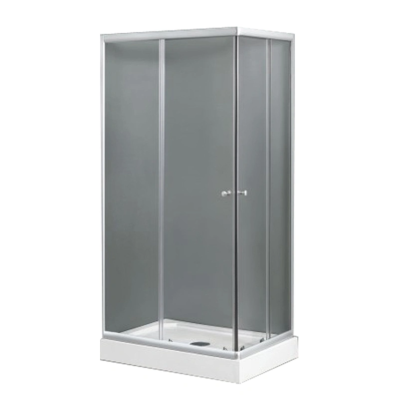 6mm Tempered Glass Sliding Shower Enclosure Mini Simple Shower