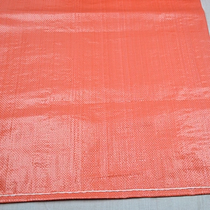 50kg plastic woven bag for cement sand packaging