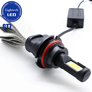 Lightech GT7 Auto Car Accessories 40W 8000Lm Led Headlamps H4 H13 9007 9004 Led Headlight Car
