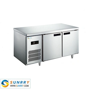 Three Refrigerated Pizza Frozen Prep WorkTable