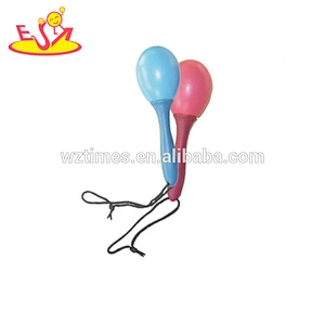 Wholesale cheap baby plastic mini maracas customize kids plastic mini maracas for sale W07I072