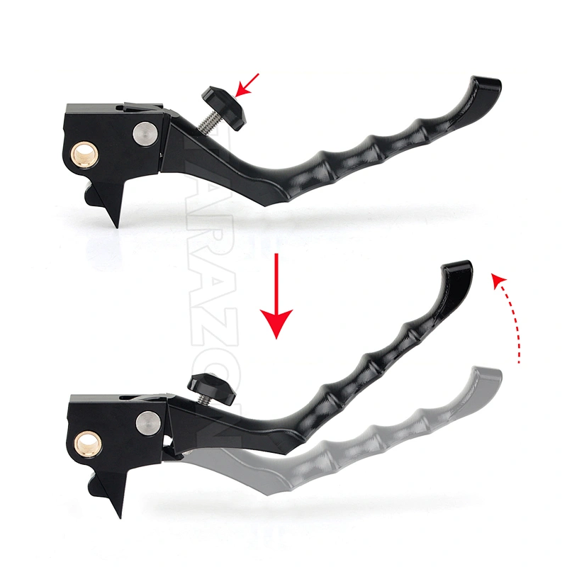 CNC Aluminum adjustable motorcycle brake clutch lever for Harley Davidson