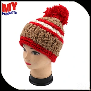 2017 Wholesale winter beanie hat fashion knitted hat