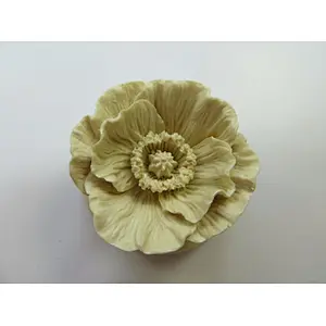 HC0020 3d Poppy flower soap mold handmade silicone candle mold przy