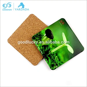 Custom printed wooden bar cup pad beer drinks coasters
