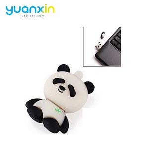 Panda Shape 3D Pvc Material Wholesale Pendrive 8Gb 32Gb