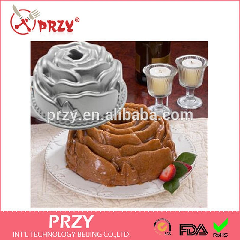 Cast aluminum hollow cake mold double-sided non-stick pan mold