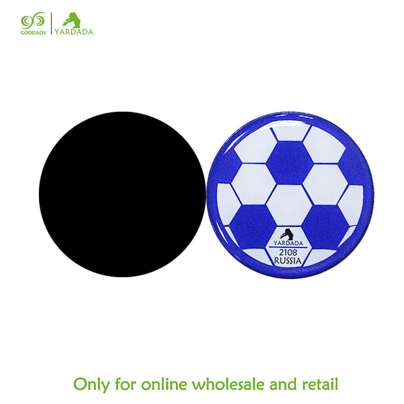 2018 football cup round butterfly cartoon epoxy fridge magnet new decoration for home decorative promotion in stock