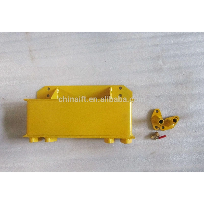 Genuine SHANTUI SD16 oil cooler 16Y-76-02000 for sale