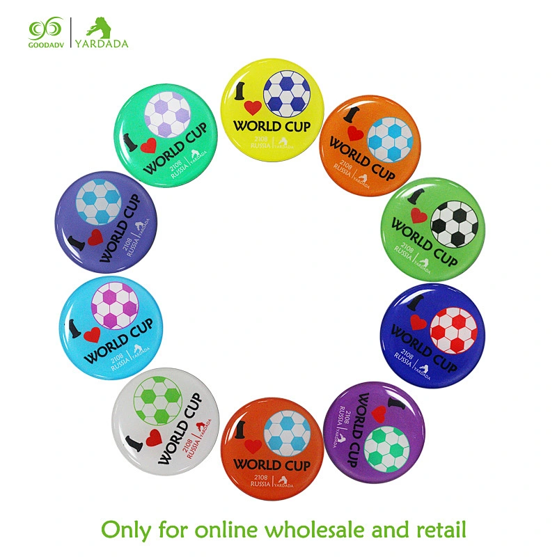 2018 football cup popular gifts crystal epoxy fridge magnet wholesale environmental material, Hot selling design in stock