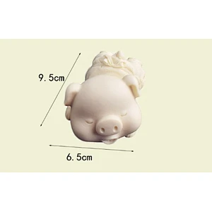 ice cream DIY slobber pig shape mousse cake baking tools silicone mold