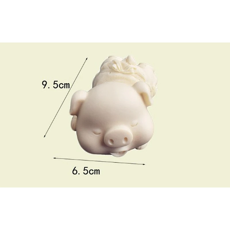ice cream DIY slobber pig shape mousse cake baking tools silicone mold