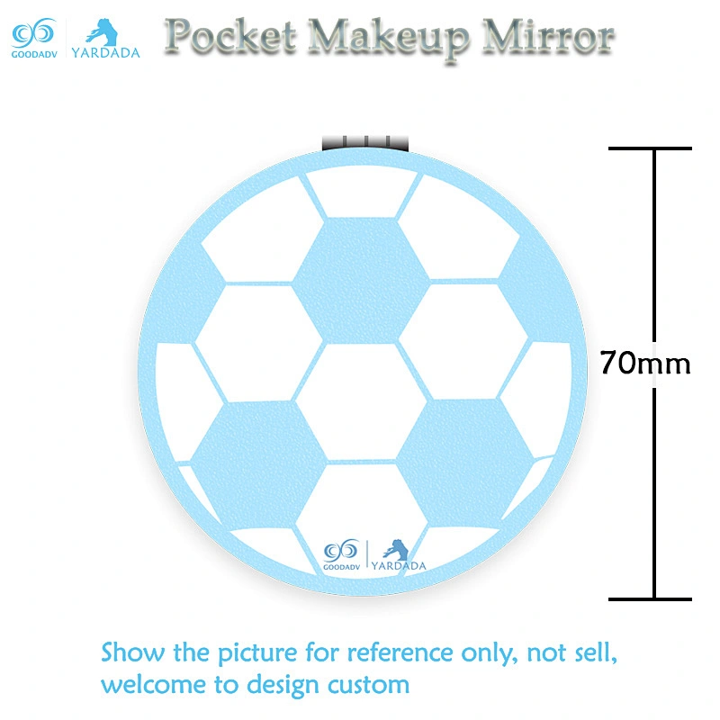 Round Custom girl makeup mirror, fashion cute high quality pocket mirror custom design