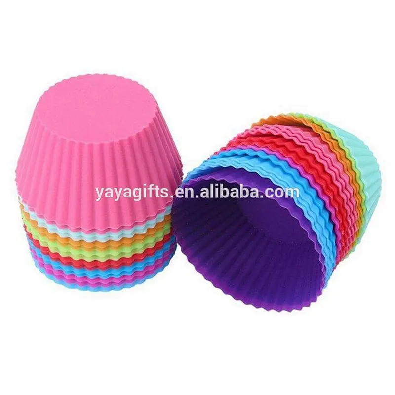 silicone cupcake mold for baking cake