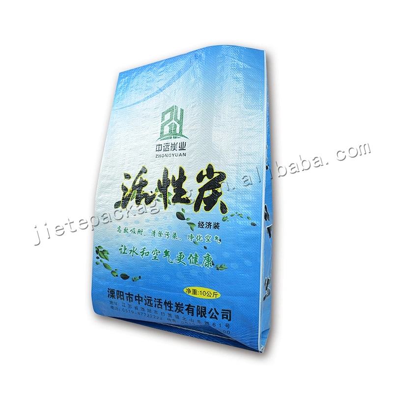 Industrial use 10kg plastic absorbing moisture/ odor active carbon packaging bag charcoal bag