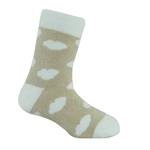 Kids fashion socks 100% cotton sports sock custom crew socks for football team