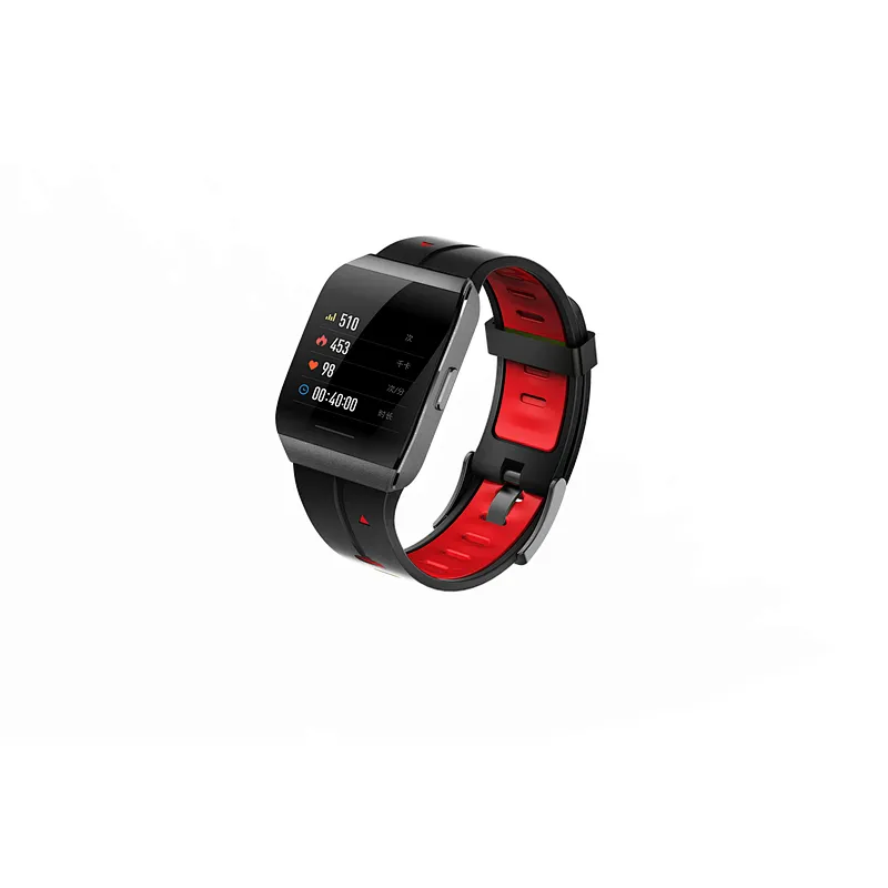 Wholesale high quality fit bit watch new arrivals 2019 with IP68 waterproof Smart watch with iron bracelet