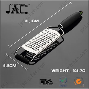 Multi Purpose Vegetable Grater Solid Black Handle Potato Grater